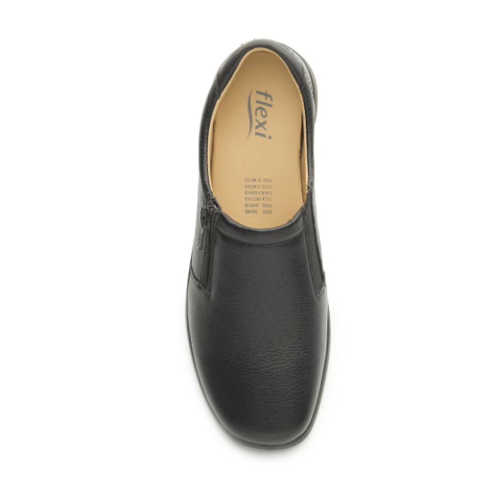 Flat De Servicio/Clínico Para Dama Flexi 48303 Negro Ab0701