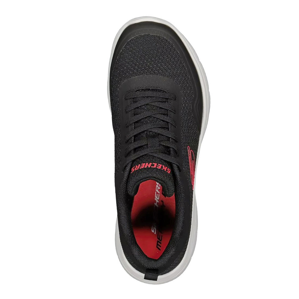 Tenis Deportivo Para Dama Skechers 10001MX Negro Blanco Ab0701