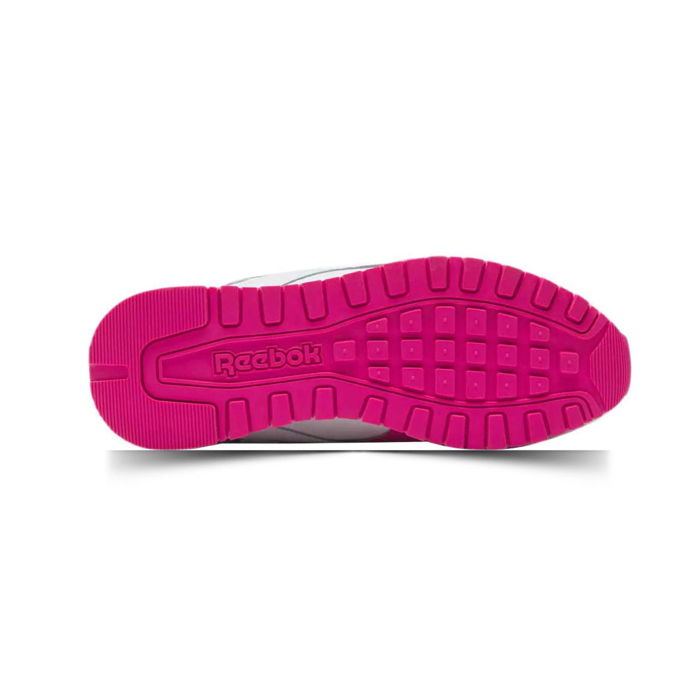 Tenis Casual Para Dama Reebok Royal Glide Blanco Fiusha Ab0701