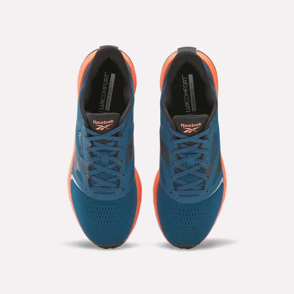 Tenis Deportivo Para Caballero Reebok Energen Tech Plus 2 Marino Negro Naranja Ab0701