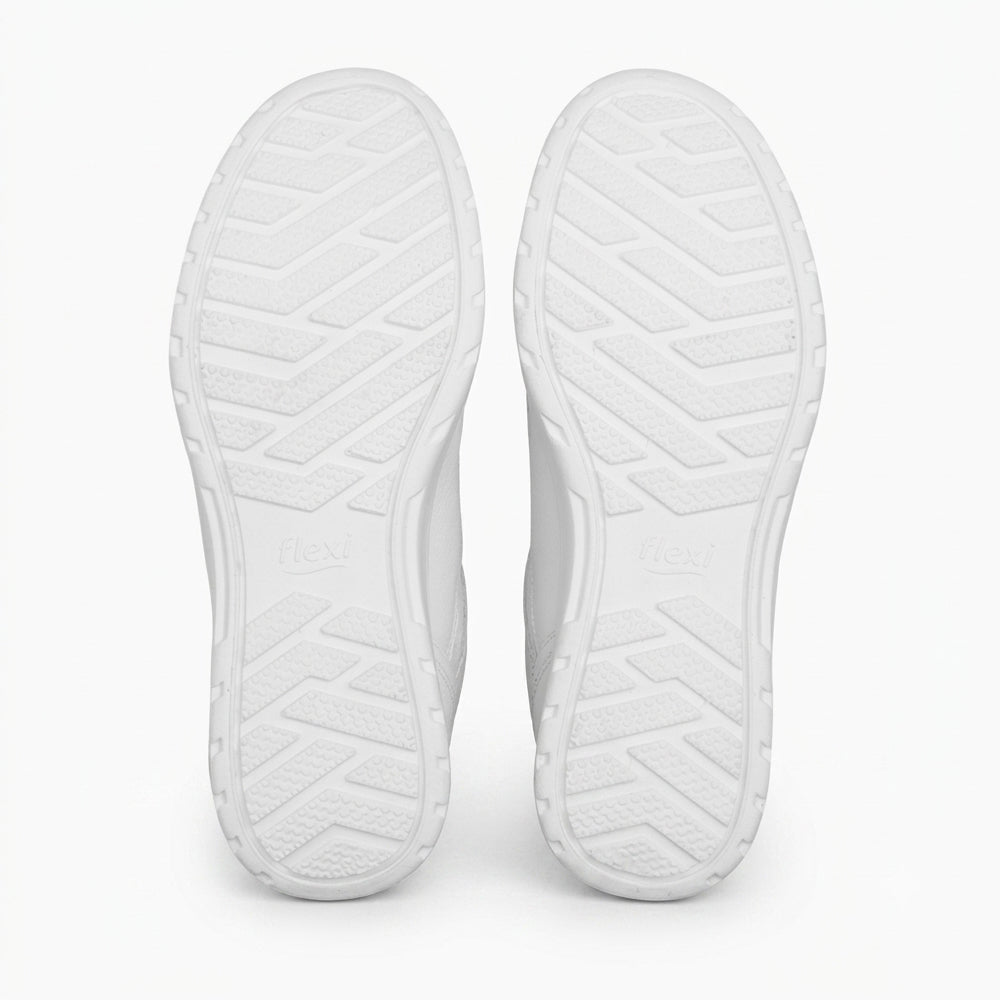 Zapato Casual Para Dama Flexi 102015 Blanco Ab0701