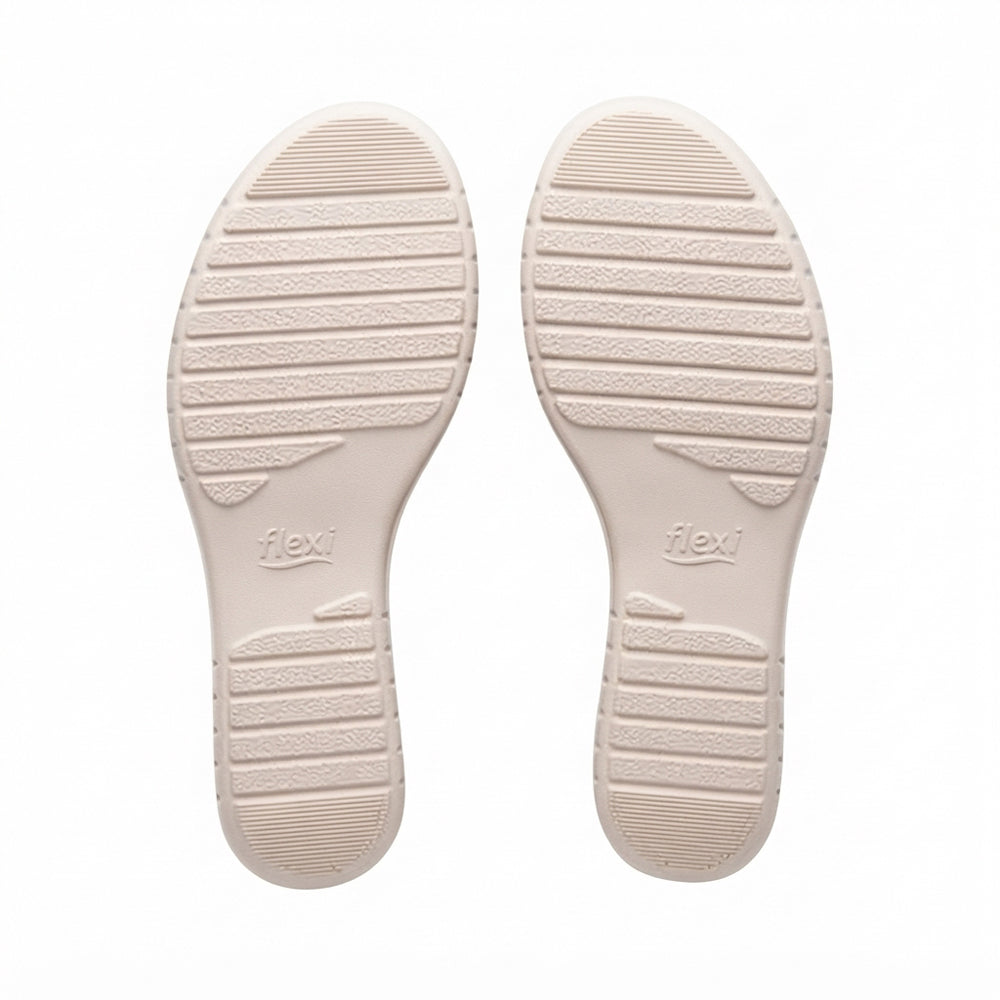 Sandalia De Plataforma Para Dama Flexi 113326 Azul Ab0701