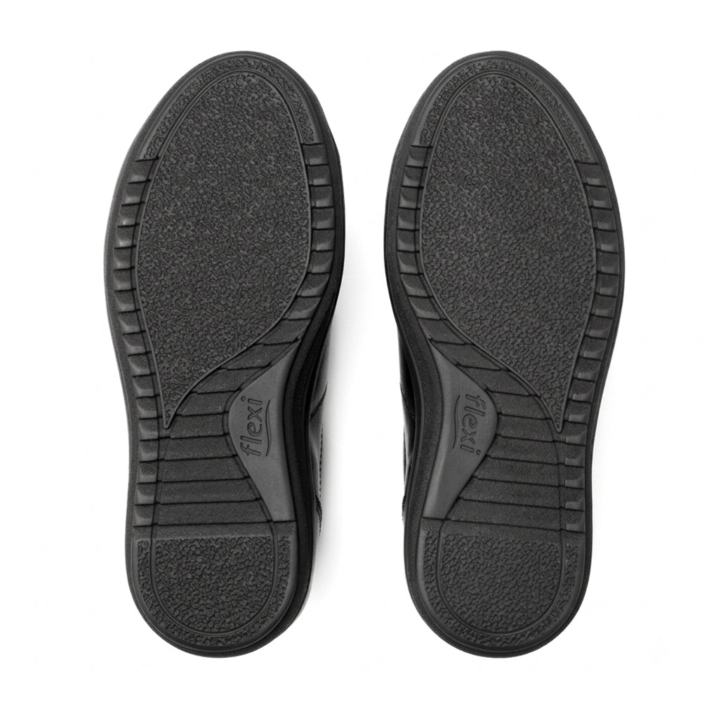 Sneaker Casual Para Niña Flexi 136303 Negro Ab0701