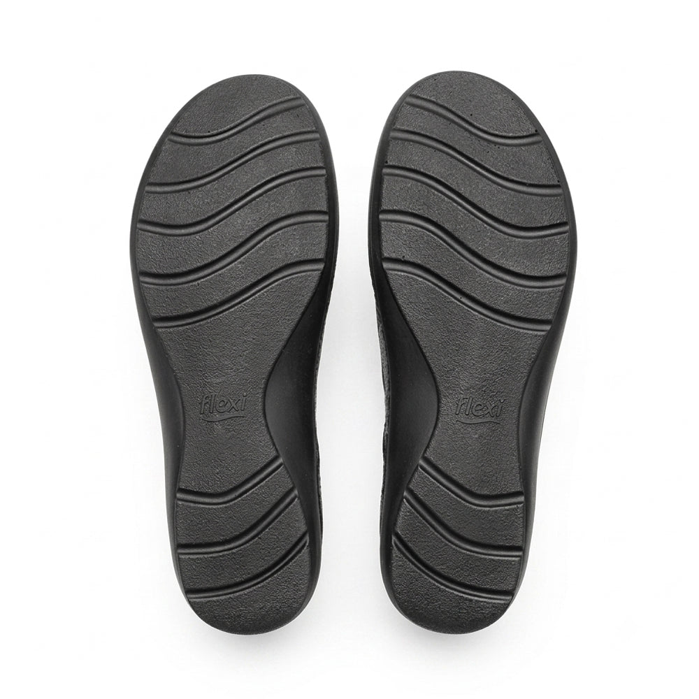 Calzado Confort Para Dama Flexi 138104 Negro Ab0701