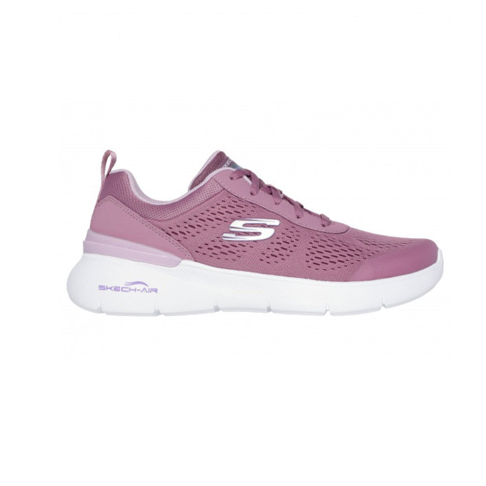 Tenis Deportivo Para Dama Skechers 150370 Mauve Ab0701