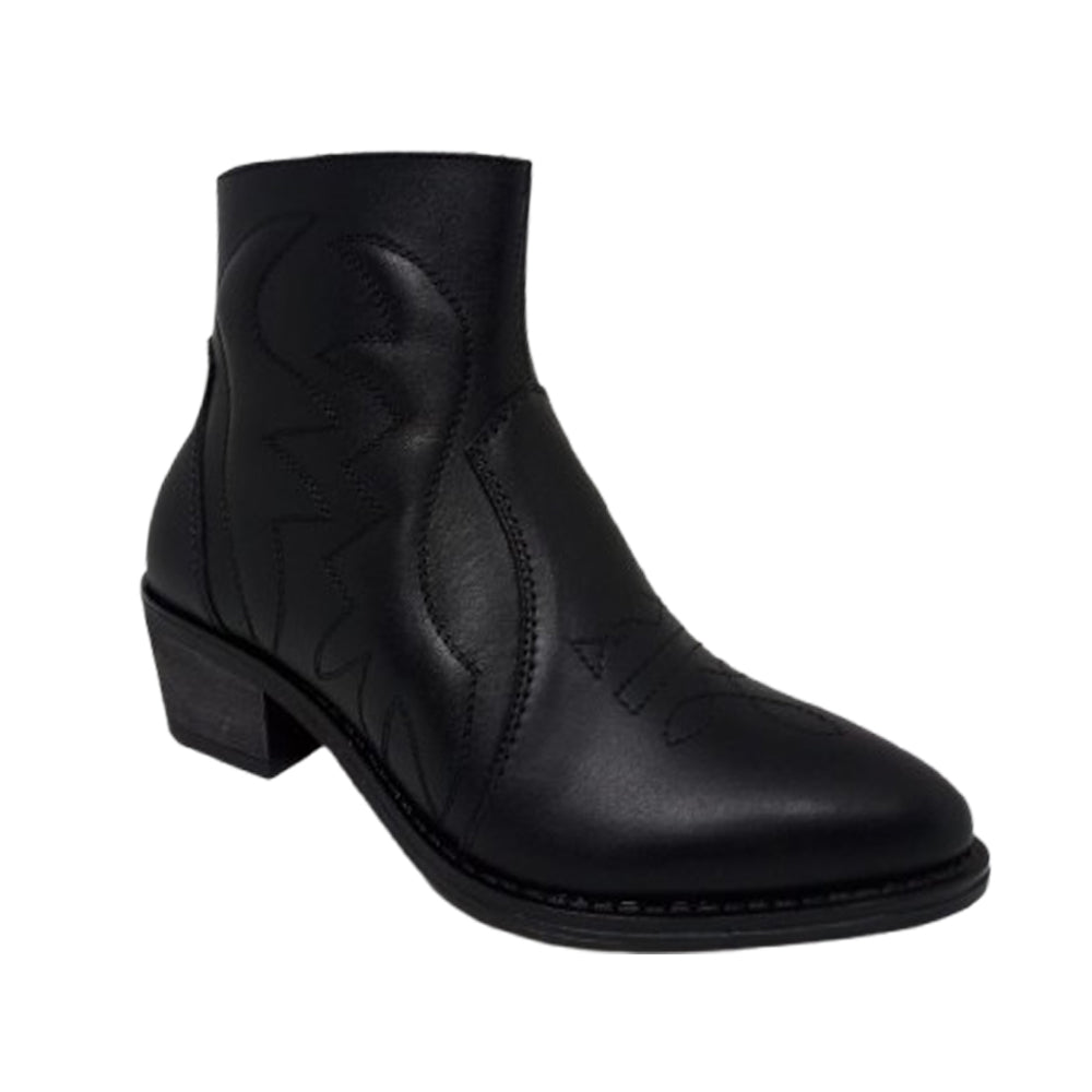 Bota Para Dama Vicenza 19006 Negro Ab0701