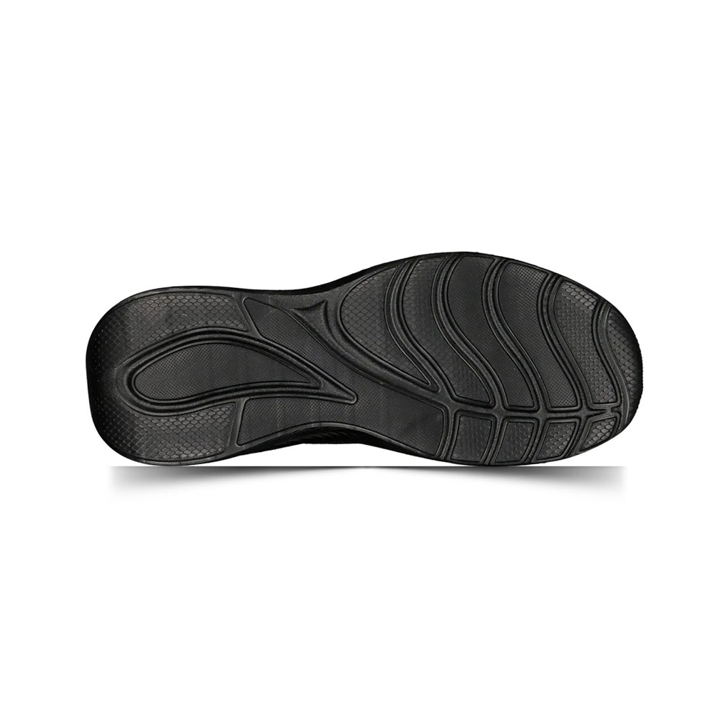 Tenis Deportivo Para Caballero Skechers 22024MX Negro Oro Ab0701