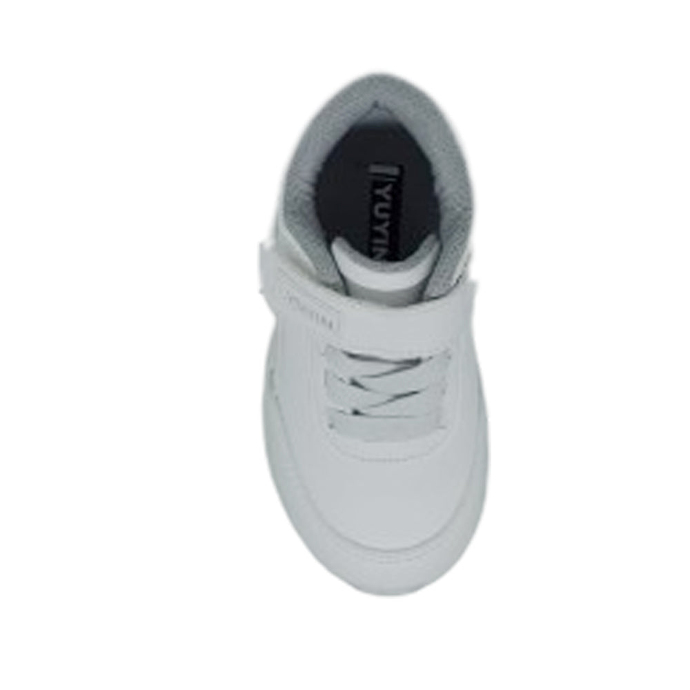 Tenis Deportivo Para Niño Yuyin 23212 Blanco Ab0701