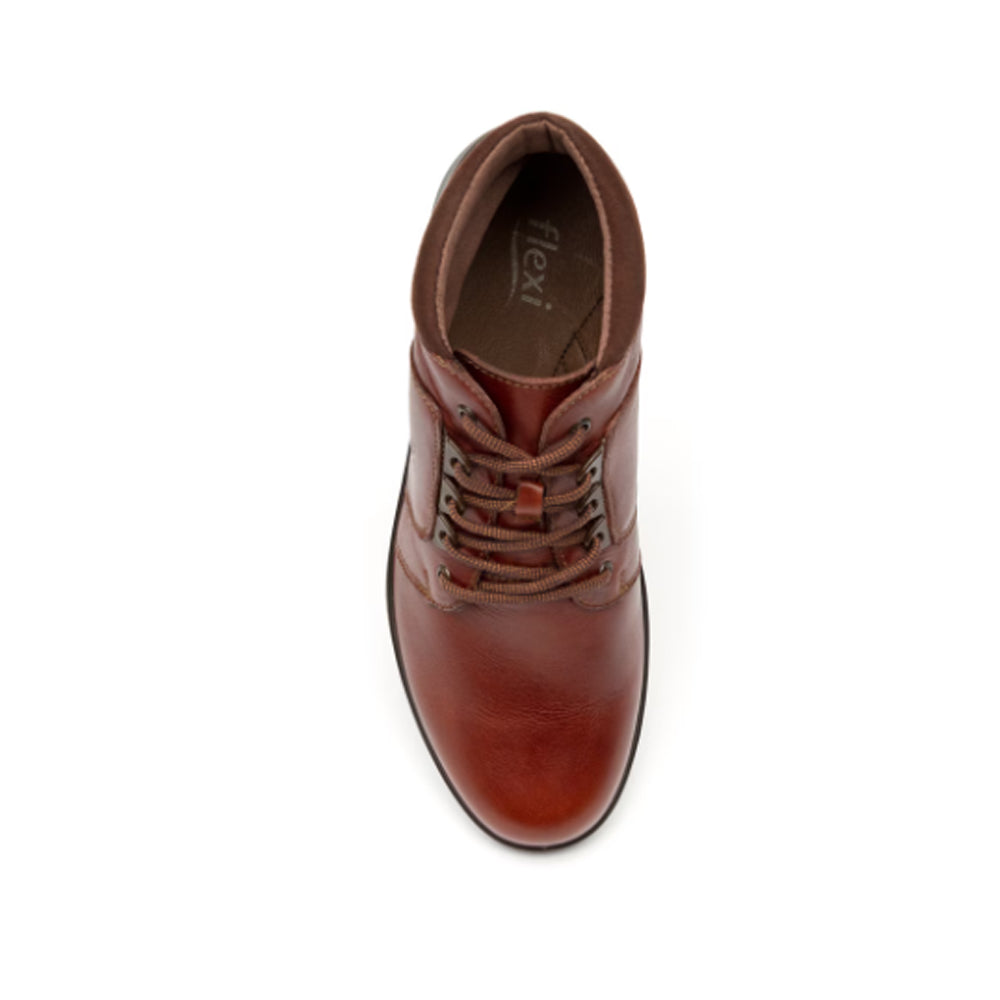 Botin Para Dama Flexi 25911 Cafe Ab0701