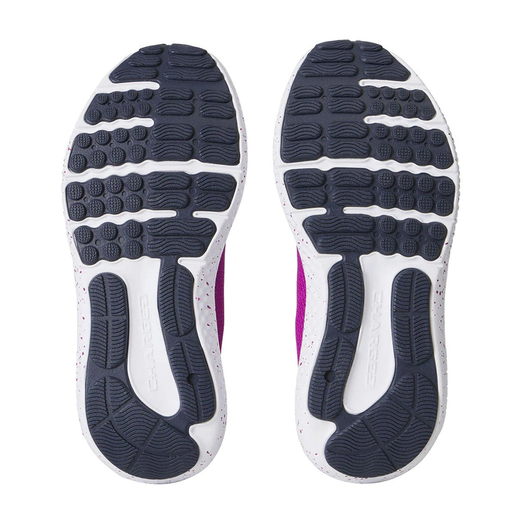 Tenis Deportivo Para Dama Under Armour Charged Surge 4 Morado Azul Ab0701