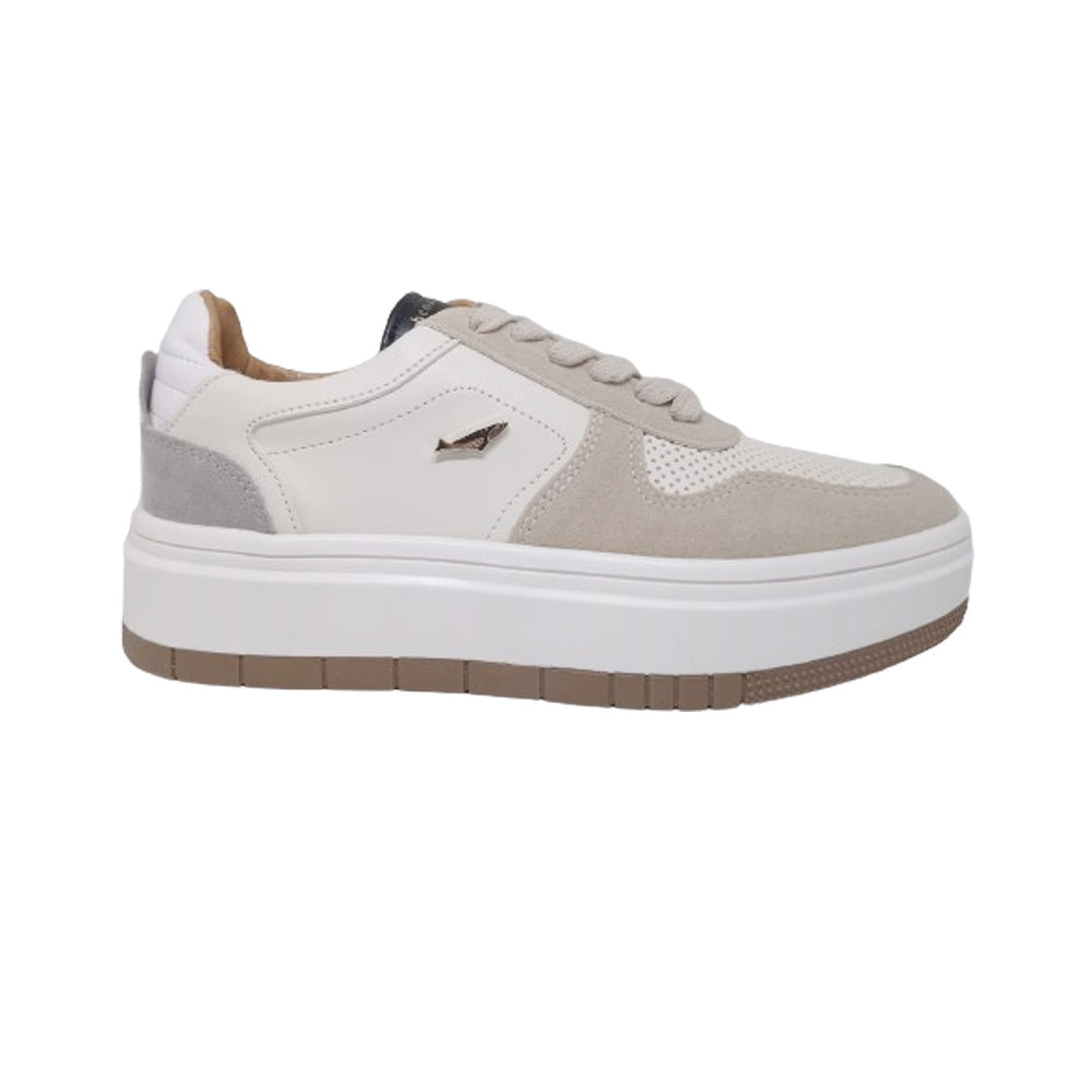 Tenis Casual Para Dama Hemisferios 302A Blanco AB0701