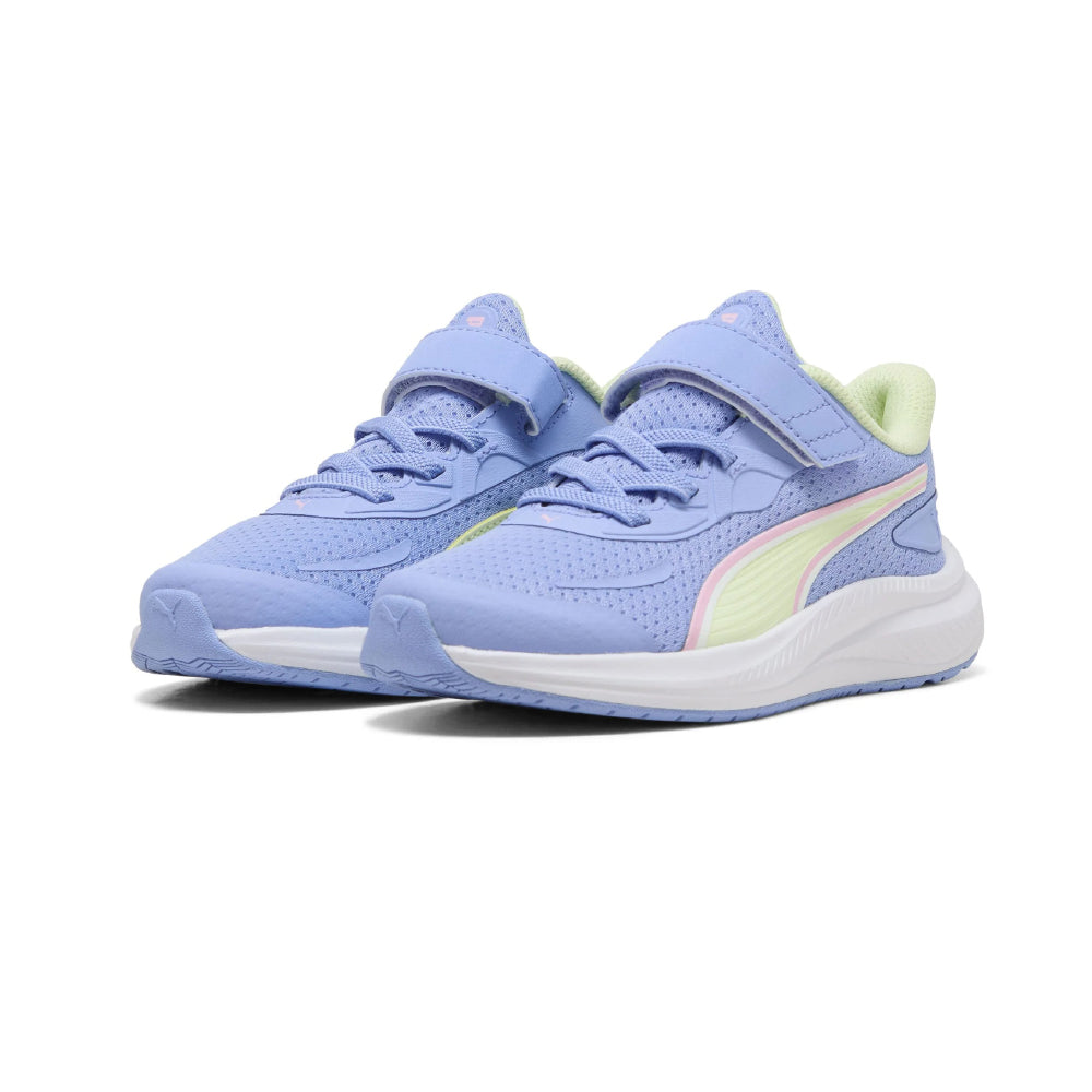 Tenis Deportivo Para Niña Puma Skyrocket 2 AC Lavanda Blanco Ab0701