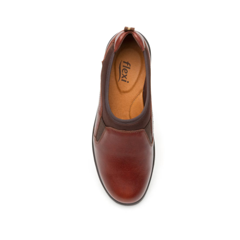 Flat Casual Para Dama Flexi 35301 Cafe Ab0701