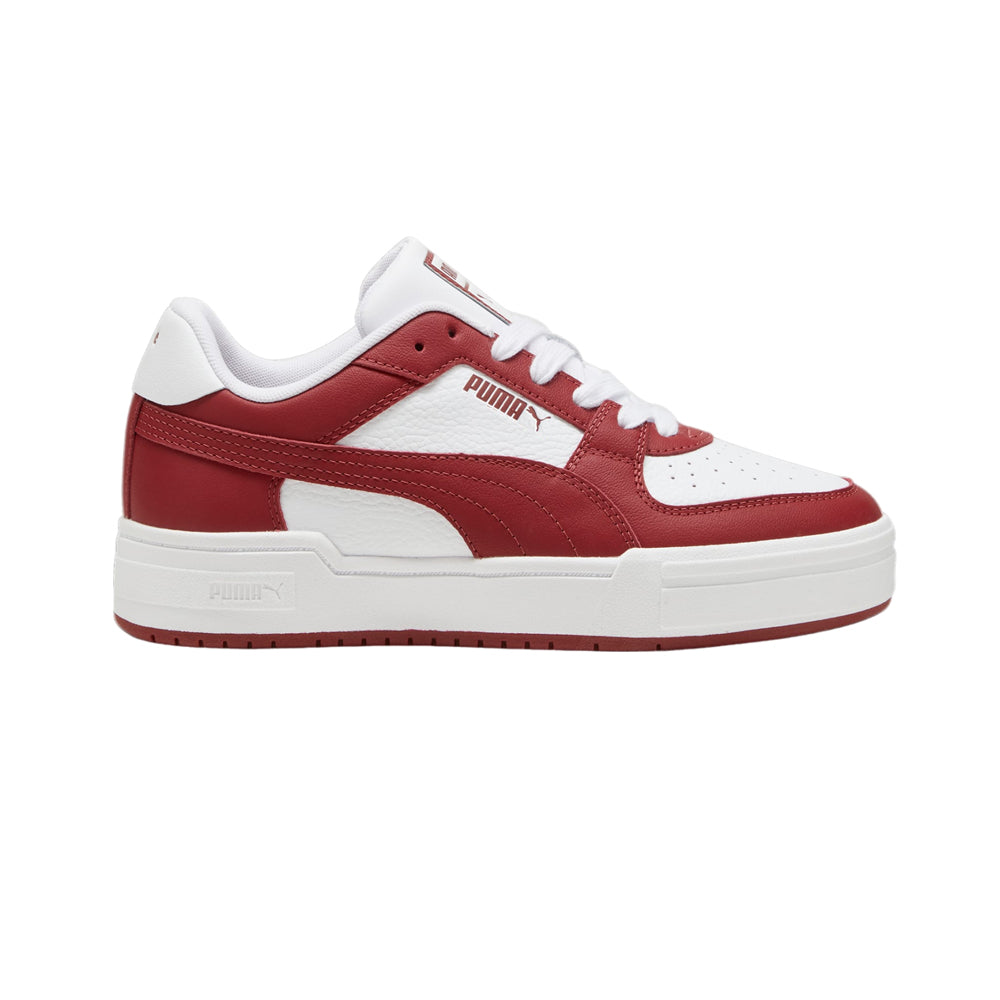 Tenis Casual Para Caballero Puma CA Pro Classic Blanco Rojo Ab0701