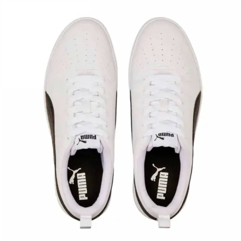 Tenis Casual Para Dama Puma Rickiejr Blanco Negro Ab0701