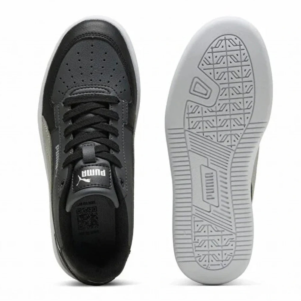 Tenis Casual Para Dama Puma Caven Jr Gris Negro Ab0701