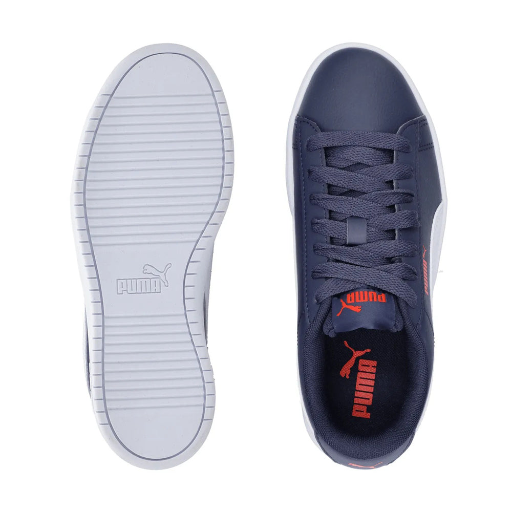 Tenis Casual Para Dama Puma Rickie Classic Marino Blanco Rojo Ab0701