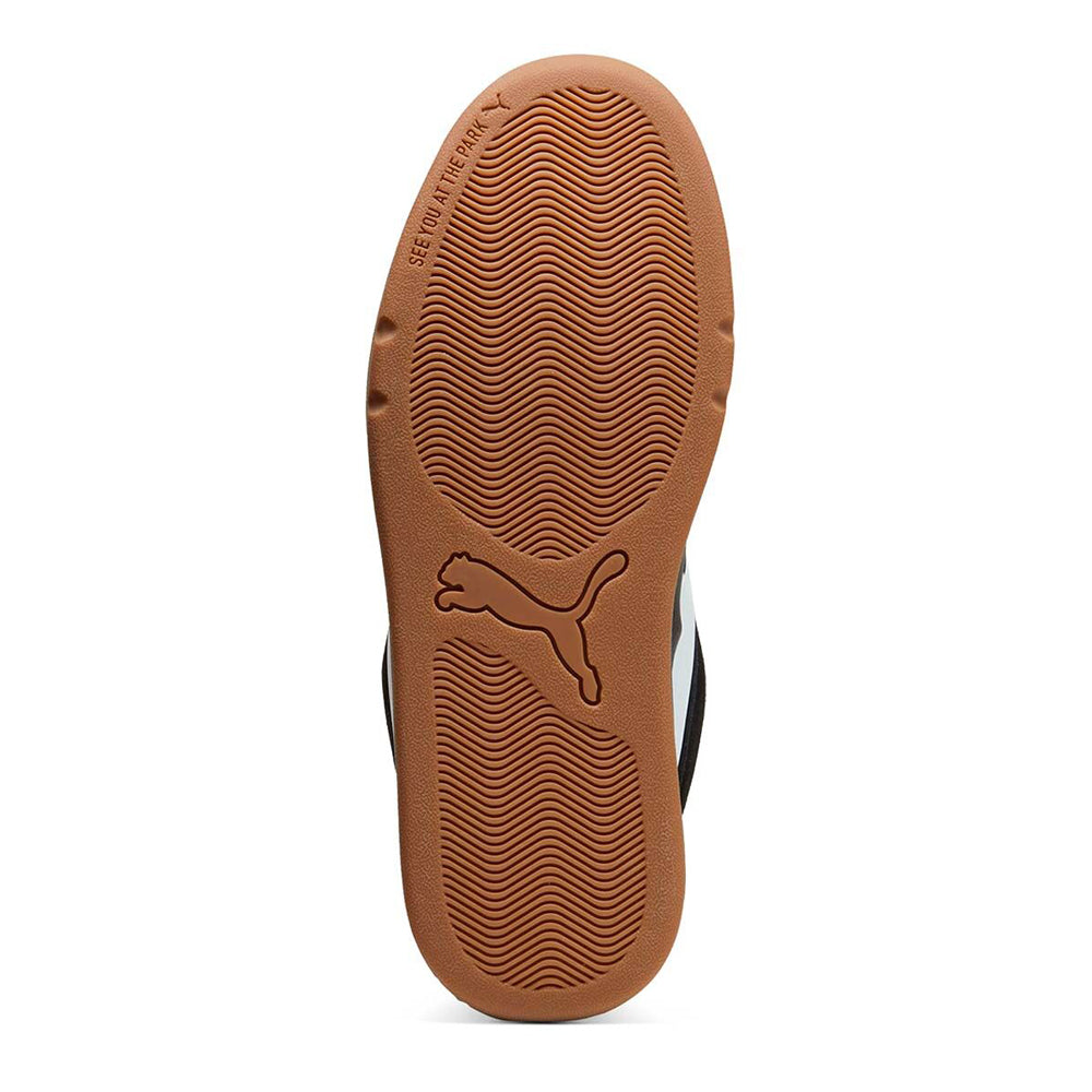 Tenis Casual Para Caballero Puma Park Lifestyle Negro Blanco Ab0701