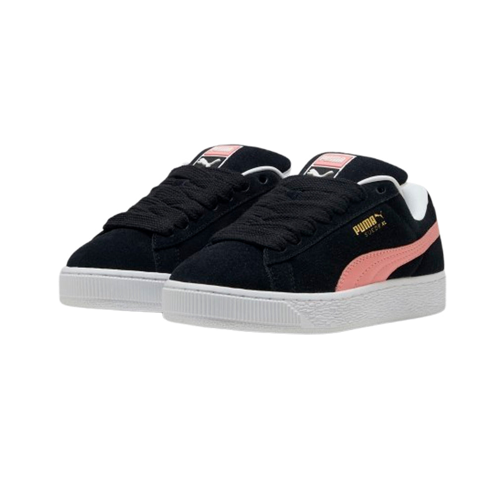 Tenis Casual Para Caballero Puma Suede XL Negro Rosa Ab0701