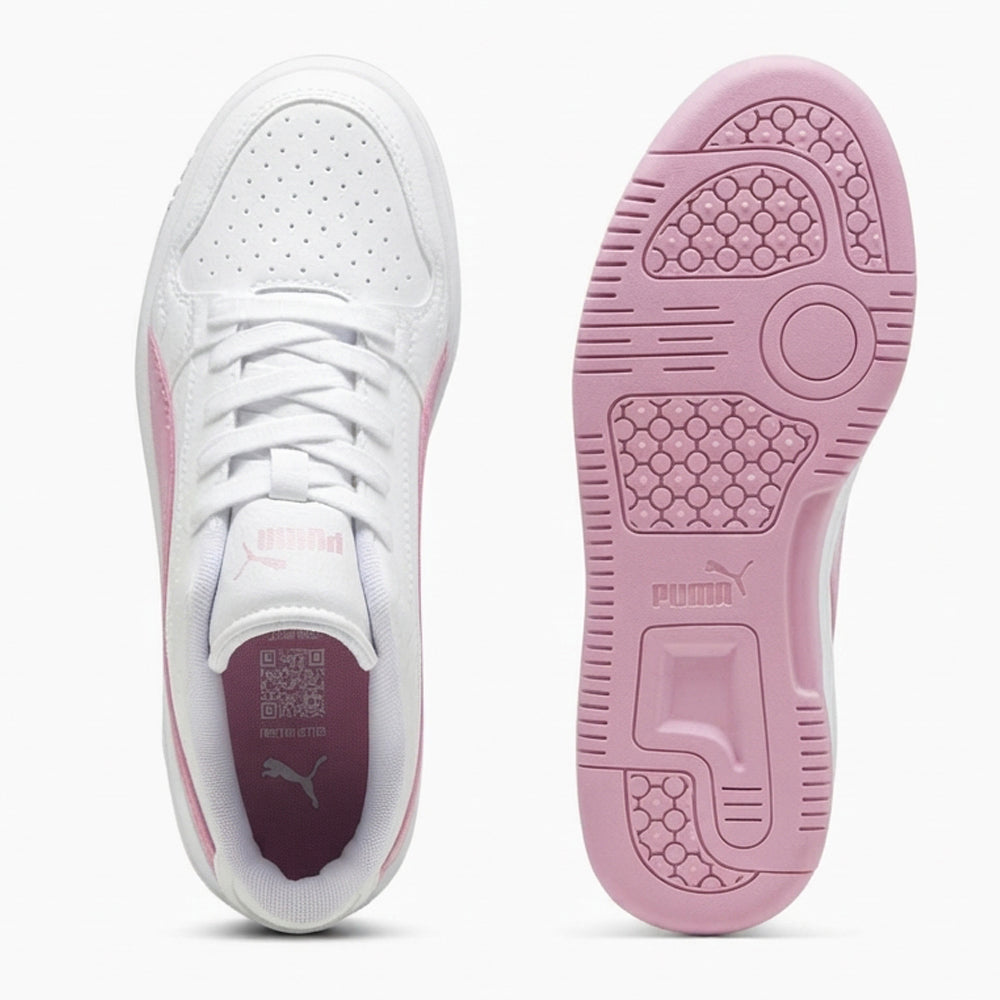 Tenis Casual Para Dama Puma Reb L Jr Blanco Mauve Ab0701