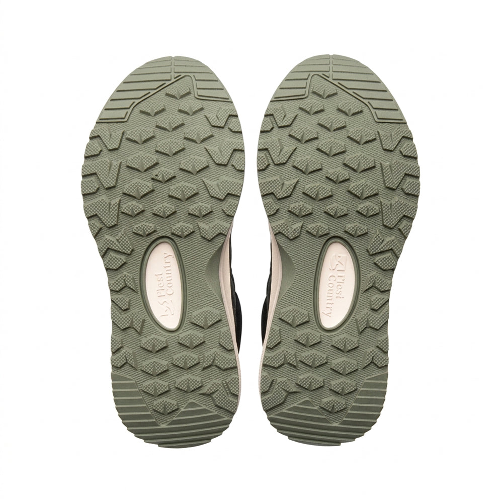Sneaker Outdoor Para Caballero Flexi Country 420308 Oxford Negro Ab0701