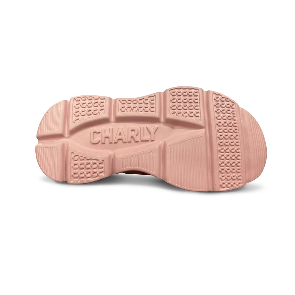 Tenis Deportivo Para Dama Charly 43346 Rosa Morado Ab0701