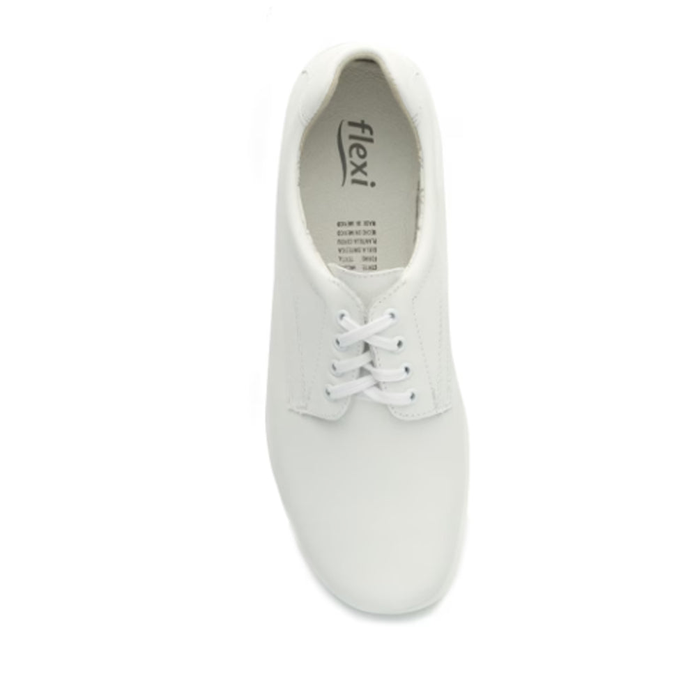 Calzado Flats de servicio Para Dama Flexi 48304 Blanco Ab0701