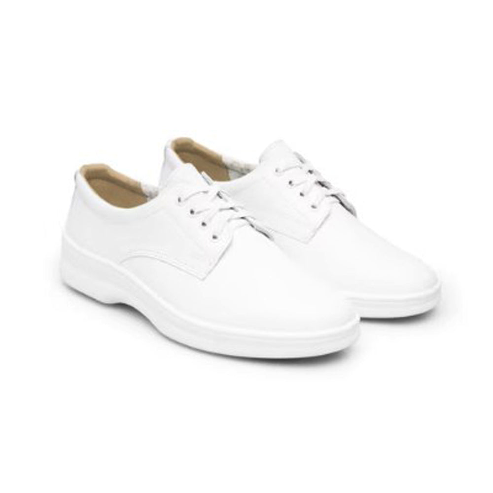 Zapato Para Dama Flat De Servicio / Clinico Flexi 5807 Blanco Ab0701