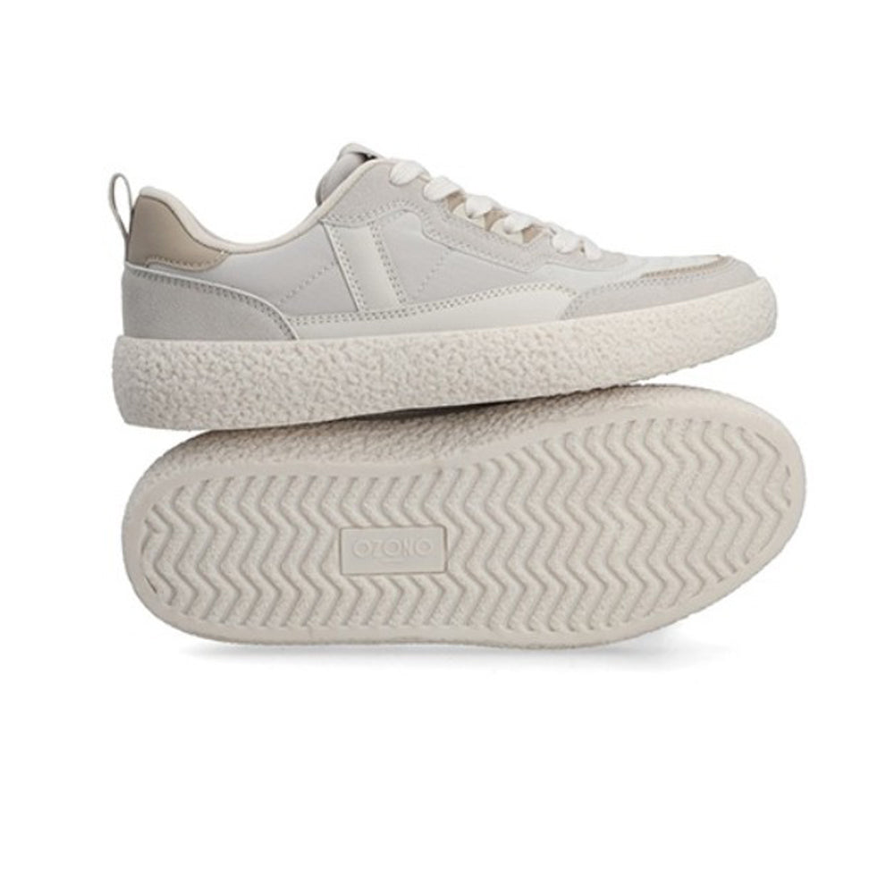 Tenis Casual Para Dama Capa De Ozono 680703 Latte Ab0701