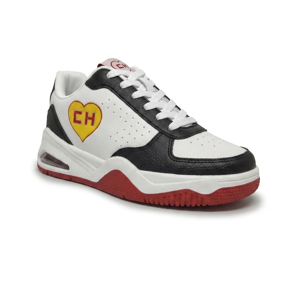 Tenis Deportivo Para Charly 87775 Blanco Negro Ab0701