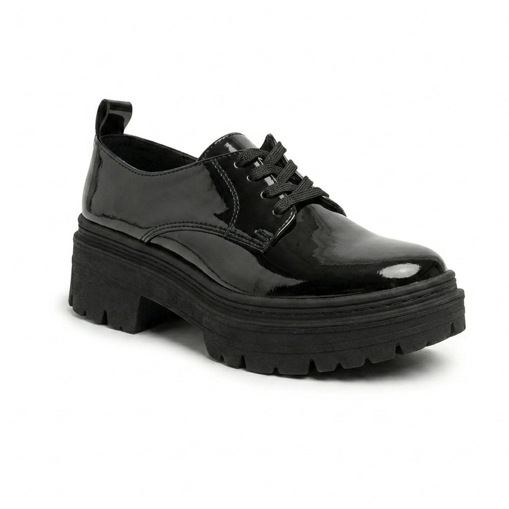 Calzado Escolar Para Dama Green Love 96130 Negro Ab0701