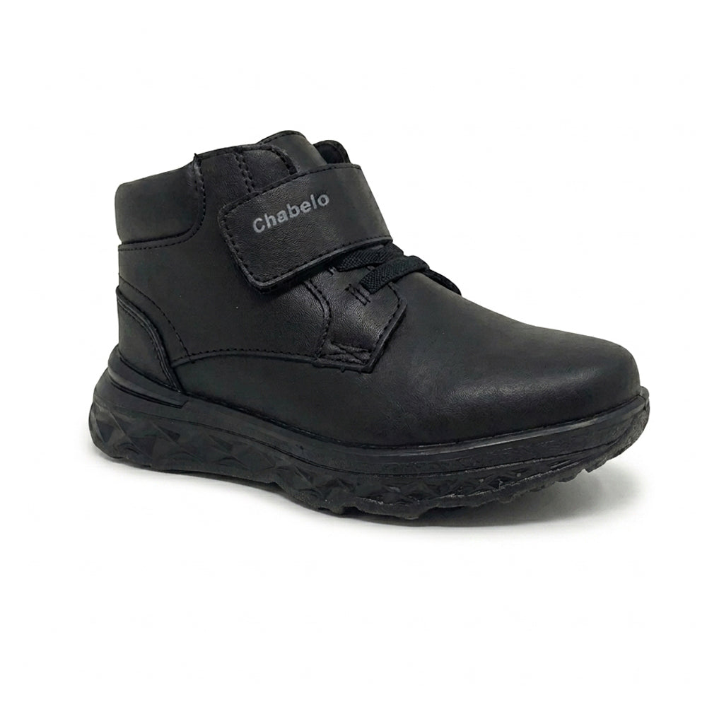 Calzado Escolar Joven Chabelo C1289A Negro Ab0701