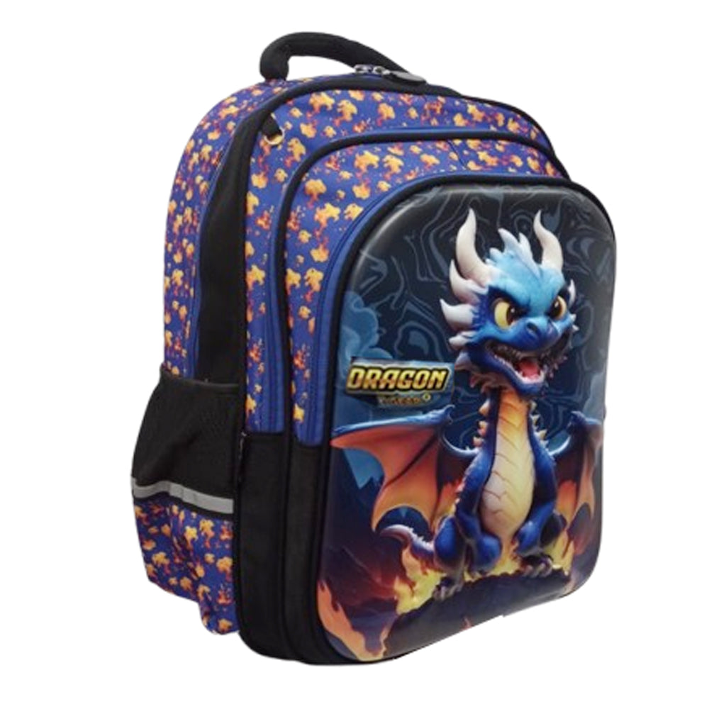 Mochila Combo Escolar Infantil "Dragon" X Gear Ab0701