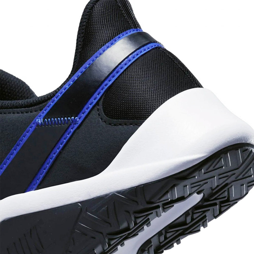 Tenis Deportivo Para Caballero Nike Legend Essential 2 Negro Blanco Azul Rey Ab0701