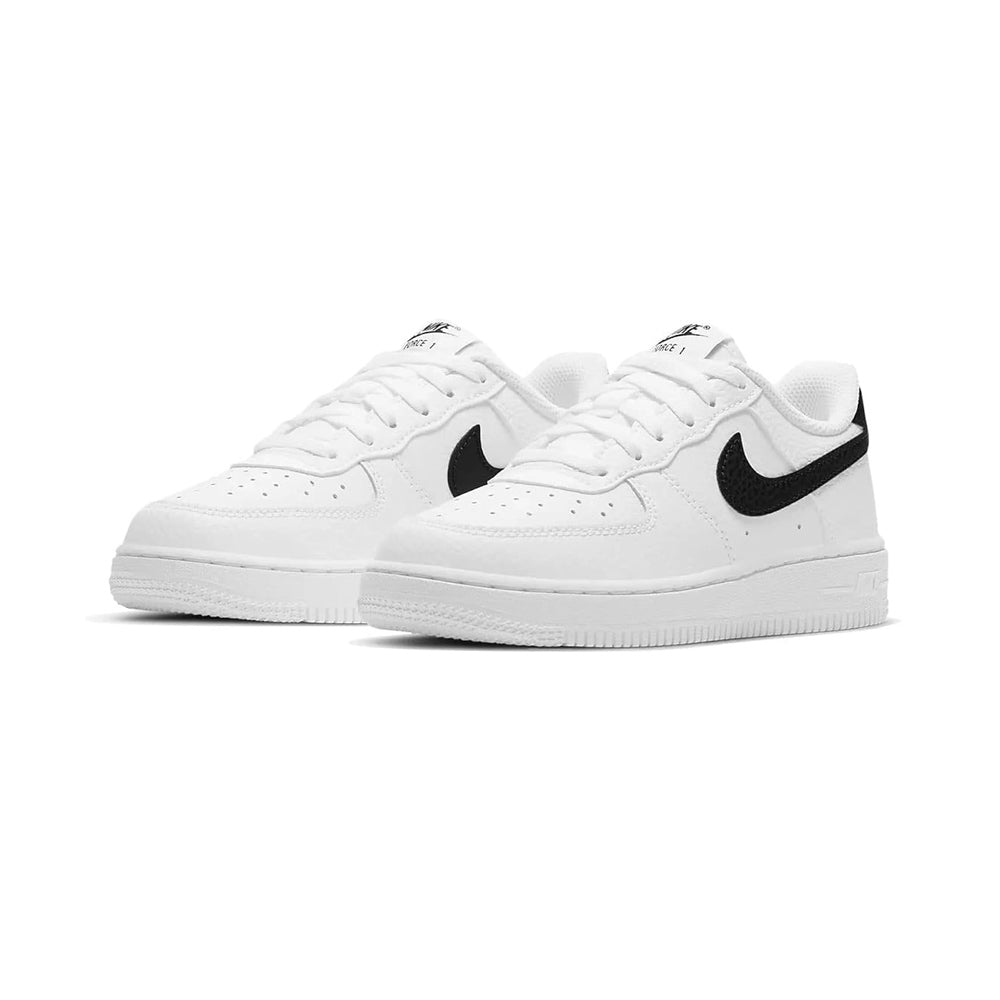 Tenis Casual Para Dama Nike Air Force 1 Blanco Negro Ab0701
