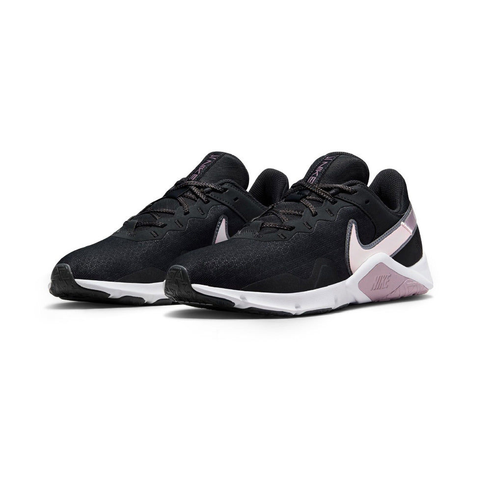 Tenis Deportivo Para Dama Nike Legend Essential 2 Negro Blanco Metalico Ab0701