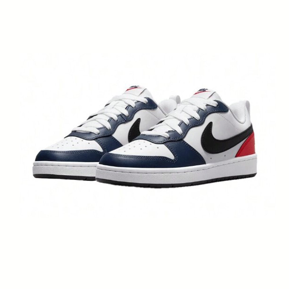 Nike Court Borough Low 2 Blanco Marino Rojo Ab0701