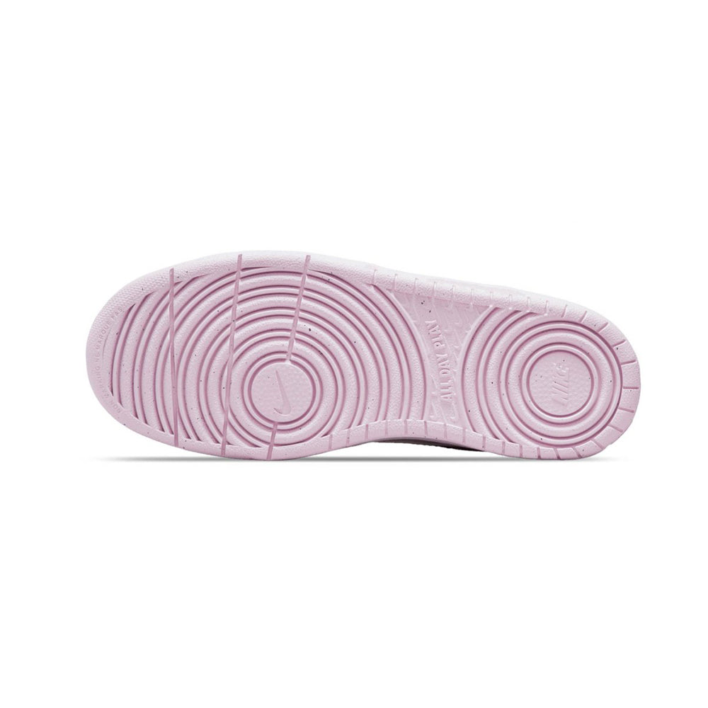 Tenis Casual Para Dama Nike Court Borough Recraft Blanco Rosa Ab0701