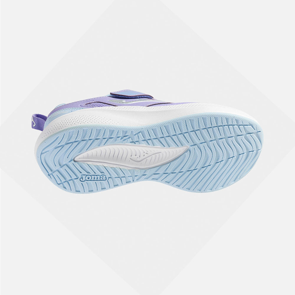 Tenis Deportivo Para Dama Joma Ferro Jr 2619 Lila Azul Ab0701