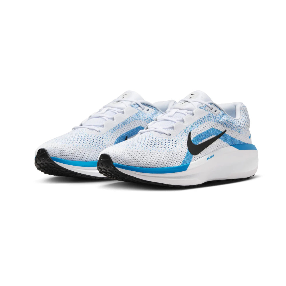 Tenis Deportivo Para Caballero Nike Air Winflo 11 Blanco Azul Negro Ab0701