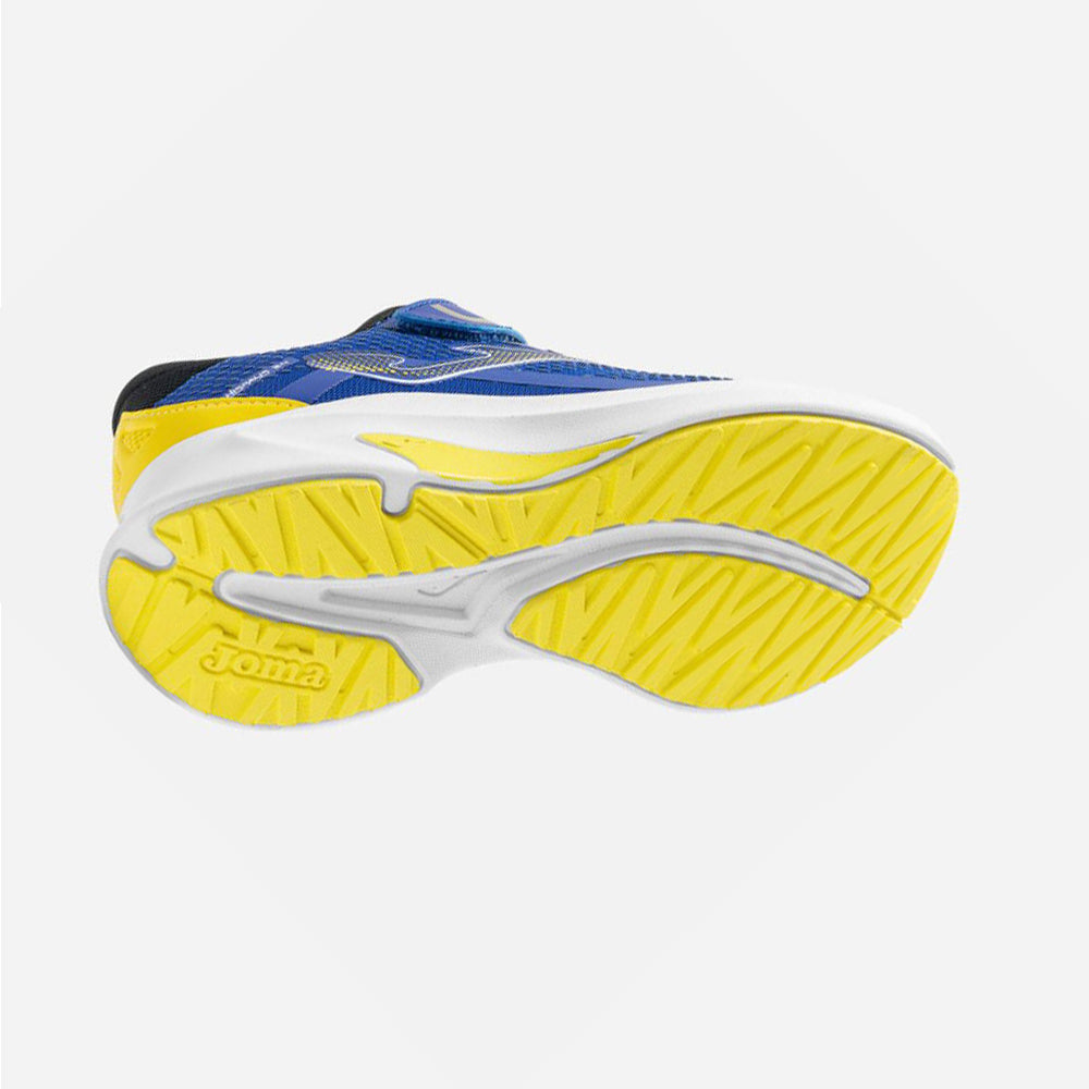 Tenis Deportivo Para Dama Joma Hipalis Jr 2604 Azul Amarillo Ab0701