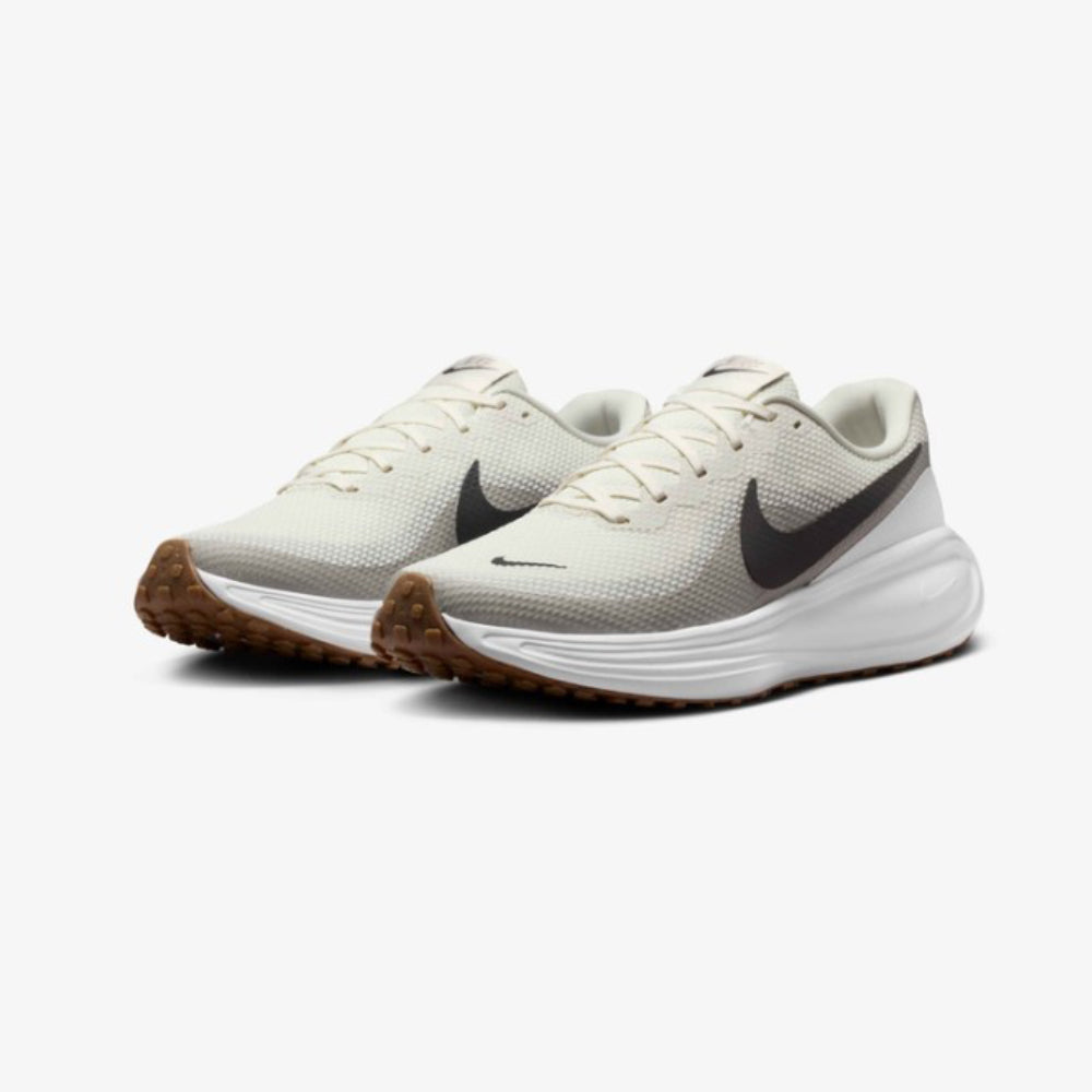 Tenis Deportivo Para Caballero Nike Revolution 8 Beige Gris Ab0701