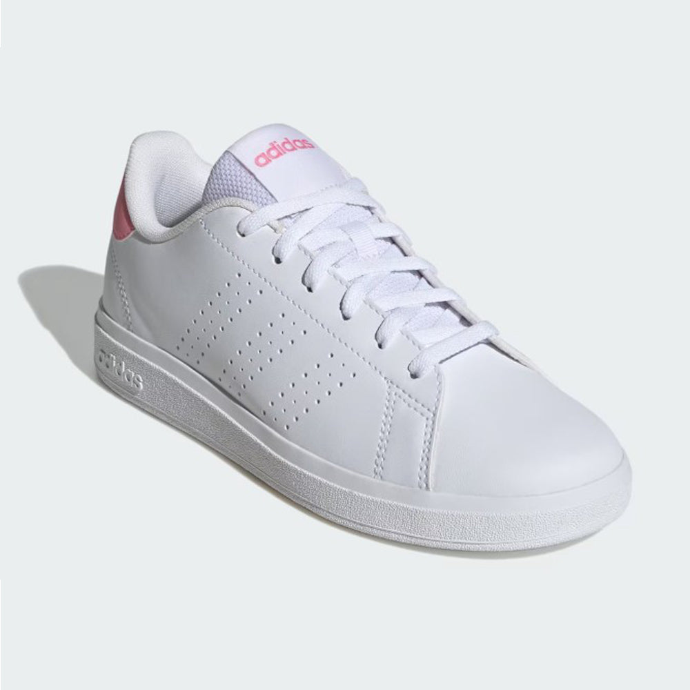 Tenis Casual Para Dama Adidas Advantage 2 Blanco Rosa Ab0701