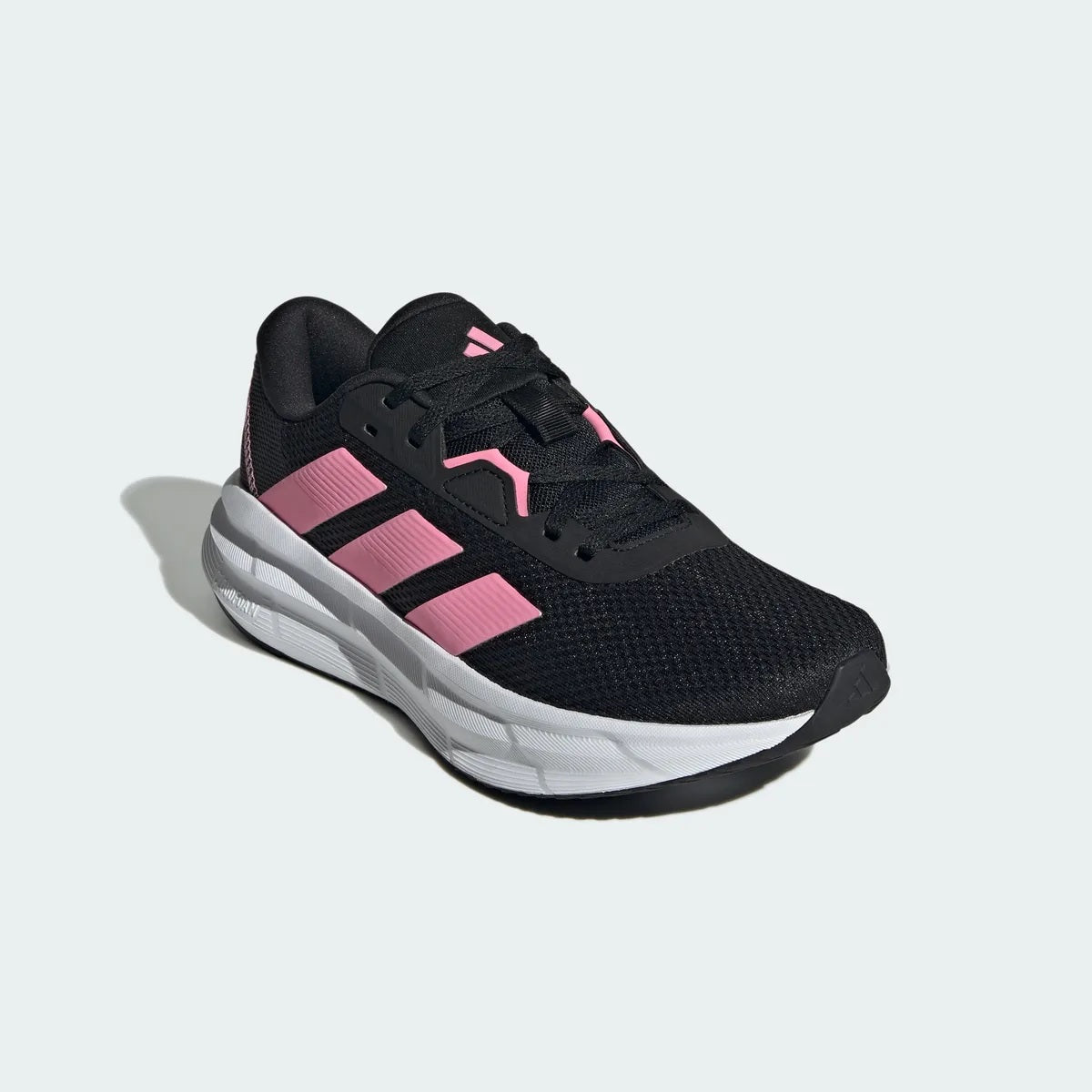 Tenis Deportivo Para Dama Adidas Galaxy 7 Negro Rosa Ab0701