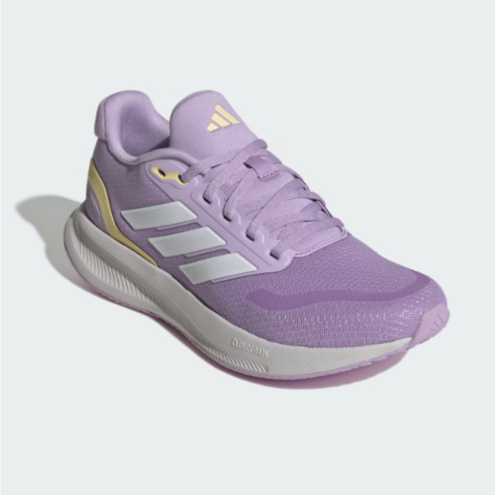 Tenis Deportivo Para Dama Adidas Runfalcon 5 Lila Blanco Ab0701
