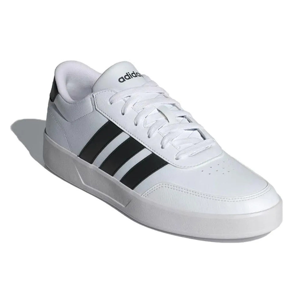 Tenis Casual Para Caballero Adidas Breaknet 3.0 Blanco Negro Ab0701