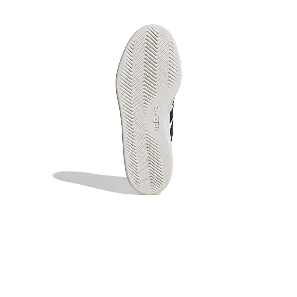 Tenis Casual Para Dama Adidas Breaknet 3.0 Blanco Negro Plata Ab0701