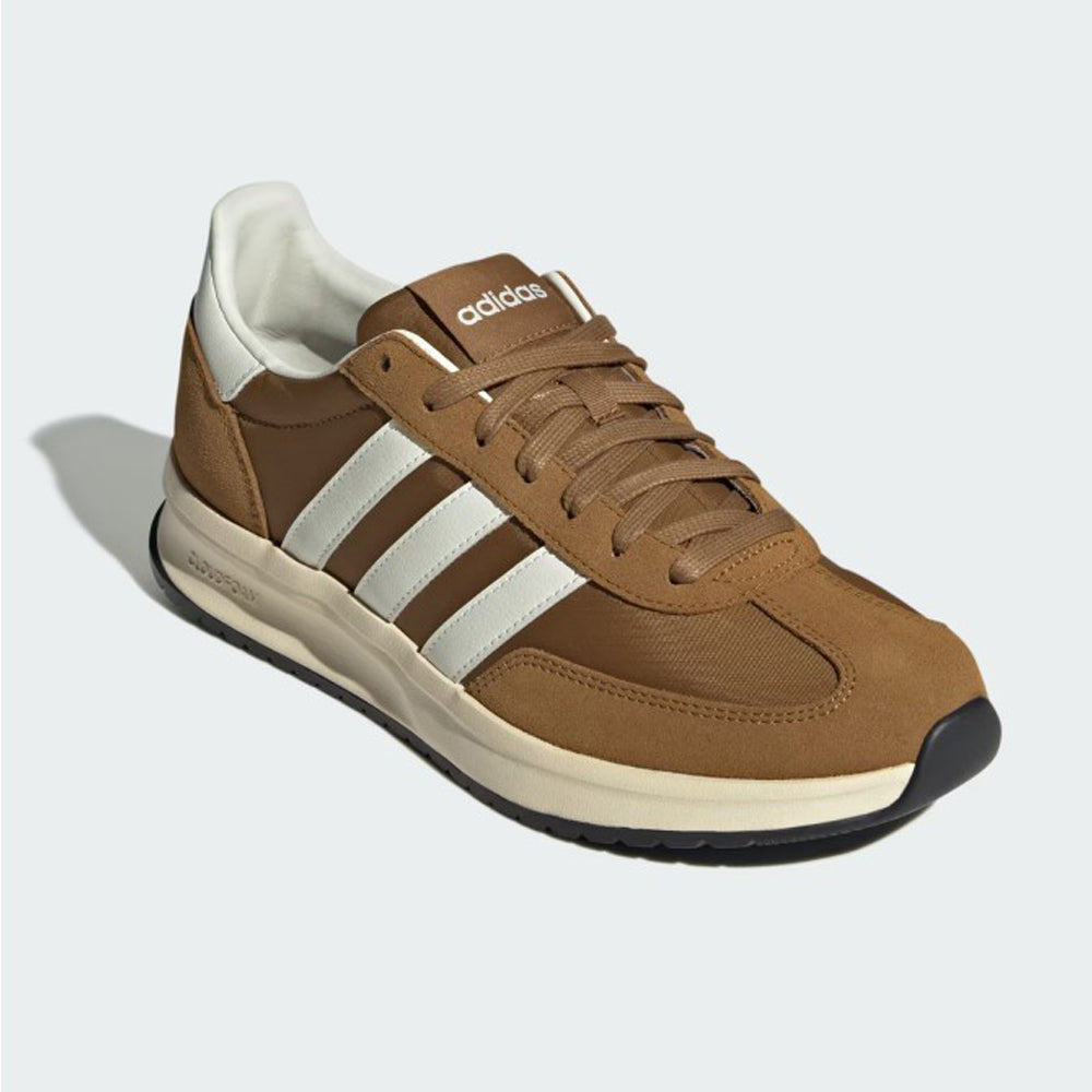 Tenis Casual Para Caballero Adidas Run 72 Bronce Blanco Ab0701