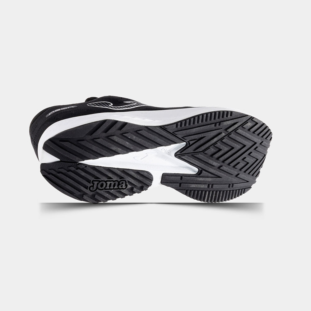 Tenis Deportivo Para Dama Running Neon Lady 26 Negro Blanco Ab0701