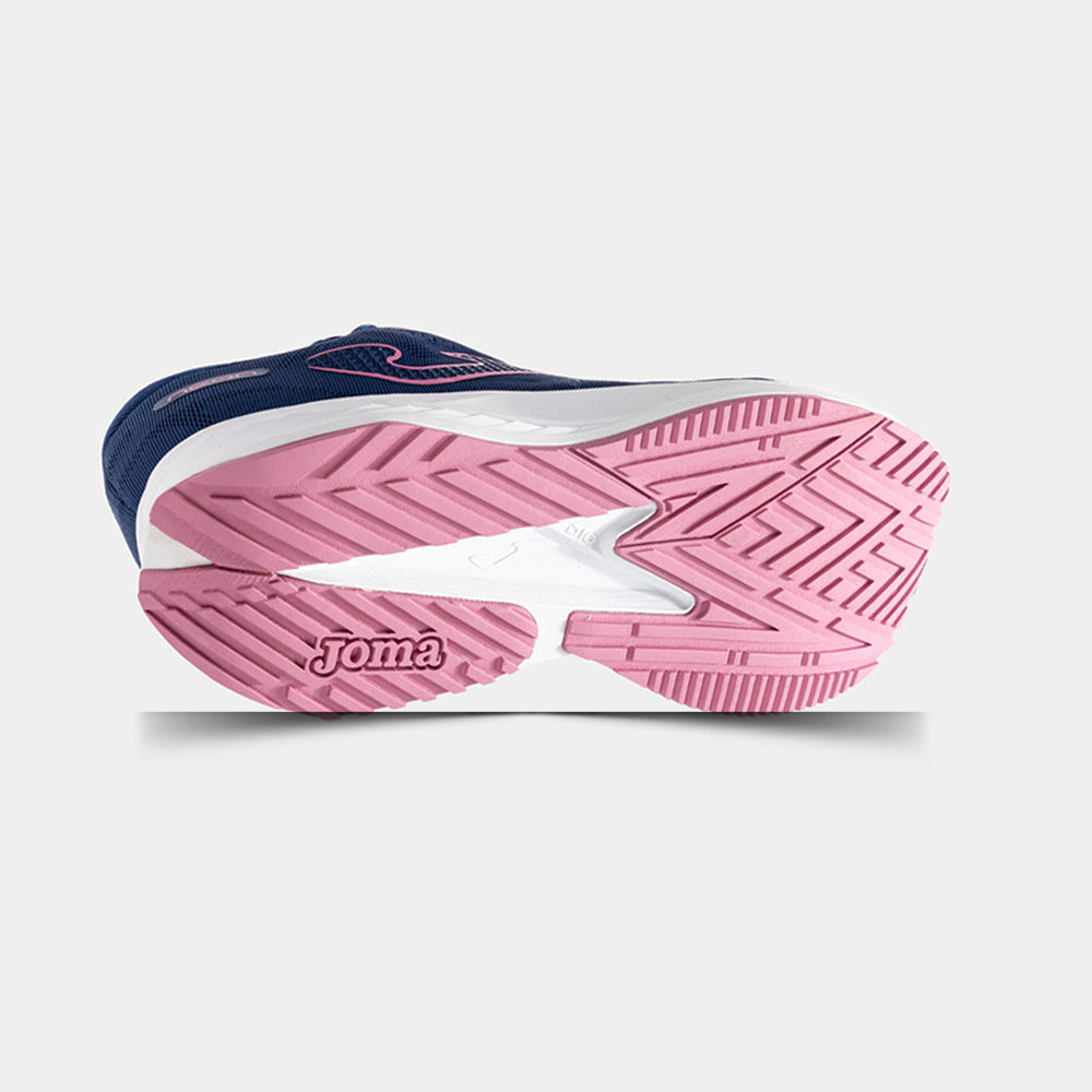 Tenis Deportivo Para Dama Running Joma Neon Lady 26 Marino Rosa Ab0701